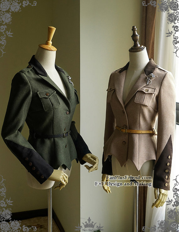Steel Rose, Military Lolita Steampunk Long Sleeves Uniform Jacket*FREE EXPRESS SHIPPING by Fanplusfriend steampunk buy now online