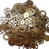 ASVP Shop® Steampunk Cyberpunk Watch Parts Vintage Gears Wheels Cogs Jewellery Making Craft Arts (Copper 100g) steampunk buy now online
