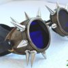 Cyber Goth Goggles Glasses 18 Spikes CyberPunk Industrial Noise Dark Wave Dark Mage -7 by olnat31sun steampunk buy now online