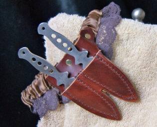 Steampunk Knife Garter by ExpressSteamWorks steampunk buy now online