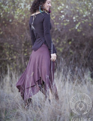 Long Pixie Skirt by ElvenForest steampunk buy now online