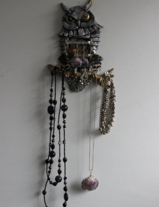 Steampunk Owl Jewellery, Storage & Organization. Wall Decor, Sculpture by WainmanStudios steampunk buy now online