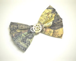 Steampunk Bow by KawaiiGirlBows steampunk buy now online