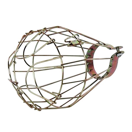TOOGOO(R) Iron Wire Bulb Cage, Clamp On, Old Look, Vintage Lighting, Steampunk steampunk buy now online