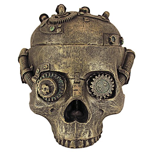Design Toscano CL6067 Steampunk Skull Containment Vessel steampunk buy now online