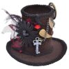 ADULT MINI STEAMPUNK 1920s TALL TOP HAT VICTORIAN FANCY DRESS steampunk buy now online