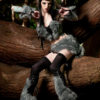 Entire Pin-Up Halloween Big Bad Wolf Costume Ensemble by idolatre steampunk buy now online