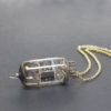 Steampunk Necklace Jewelry- Upcycled Brass Industrial Vacuum Tube Necklace, Radio Tube Necklace, Steampunk Jewelry by Tanith steampunk buy now online