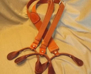 Mens Leather Suspenders by FrontierTrappings steampunk buy now online