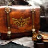 Handmade Leather Zelda Messenger bag - satchel - briefcase - laptop bag by SkinzNhydez steampunk buy now online