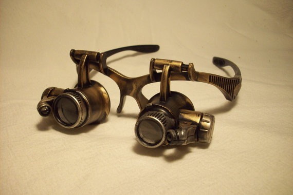 Steampunk goggles, LED goggles, steamgoth, edwardian, neo victorian by DrAngusFearsLab steampunk buy now online