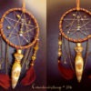 Steampunk dreamcatcher, clockwork dreamcatcher, steampunk decor, double star dreamcatcher, boho wall hanging, wall art, steampunk art by CindersJewelryDesign steampunk buy now online