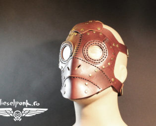 STEAMPUNK MASK leather mask hand made Halloween apocalypse gear by SteampunkMasks steampunk buy now online