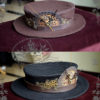 Beyond the End of Time, Steampunk Gear Wheel Decorated Woolen Flat Hat*FREE EXPRESS SHIPPING by Fanplusfriend steampunk buy now online
