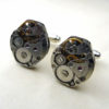 Watch movement cufflinks, steampunk torch soldered cuff links, vintage mechanisms by PirateTreasures steampunk buy now online