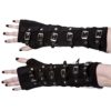 Restyle Pair of GOTHIC ARMWARMERS Adjustables Straps and Buckles steampunk buy now online