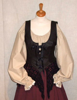 Medieval blouse - pirate blouse - victorian blouse - larp blouse - steampunk blouse - medieval dress - by BrunhildeFantasy steampunk buy now online