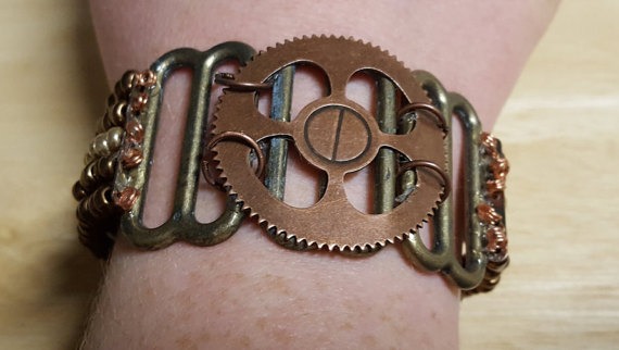 Gear it up! Steampunk Breaclet by Cherringsteam steampunk buy now online
