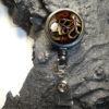 Steampunk Octopus 2 Retractable ID,Badge Holder,Badge ID Reel,Office Badge Reel,ID Holder by LizDesign7 steampunk buy now online