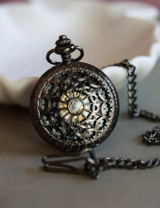 Black Personalized Mens Pocket Watch,Mechanical Pocket Watch,Steampunk Pocket Watch,Pocket Watch Chain,Groom Gift,Groomsmen Gift by emmalocketshop steampunk buy now online