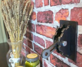Steampunk Light Switch Cover w/ Lever. Steel Gear Functional Industrial Modern Age Metal Art Sculpture. Unique home decor! by SteampunkInteriors steampunk buy now online
