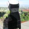 Darling Lolita Goth Girl Black Velvety Dress with Gorgeous Details "Dear Prudence" by PattisVintageGalore steampunk buy now online