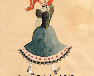 Steampunk Anna ORIGINAL by SerenityJamesArt steampunk buy now online