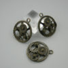 4 pcs.Zinc Antique Brass Wheel Gear Steampunk 3D Gear Charms Pendants 30x35 mm. Gear BR 3D PND 84 by StudRivet steampunk buy now online