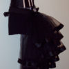 Black Burlesque Bustle Belt all sizes available by thetutustoreuk steampunk buy now online