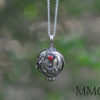 Vampire Diaries Antique Steampunk Jewelry Locket Elena Necklace VERVAIN FILLED with 18 inches 925 Sterling Silver Chain by MMCFK steampunk buy now online