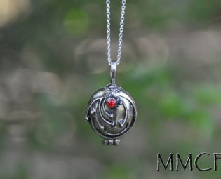 Vampire Diaries Antique Steampunk Jewelry Locket Elena Necklace VERVAIN FILLED with 18 inches 925 Sterling Silver Chain by MMCFK steampunk buy now online