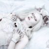 Catacomb Couture White Albino Chest Piece Fetal Skull by HysteriaMachine steampunk buy now online