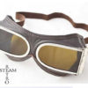 10% off sale16 steampunk cyberpunk goggles - fury road apocalyptic goggles - vintage goggles - steampunk goggles - leather biker by SteamRetro steampunk buy now online