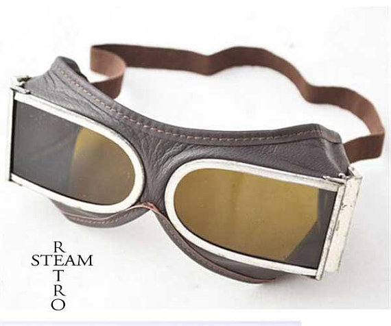 10% off sale16 steampunk cyberpunk goggles - fury road apocalyptic goggles - vintage goggles - steampunk goggles - leather biker by SteamRetro steampunk buy now online