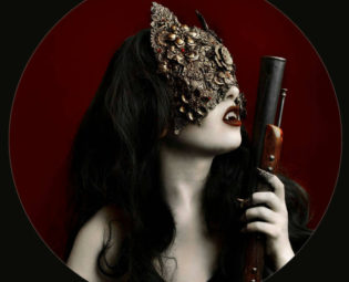 Blind Cat Mask by HysteriaMachine steampunk buy now online