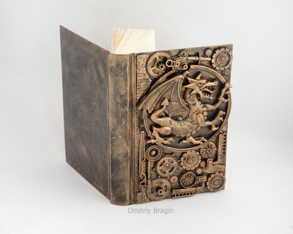 Steampunk Notebook dragon by Artcreativehands steampunk buy now online