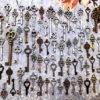 125 Bulk Lot Skeleton Keys Vintage Antique Look Replica Charms Jewelry Steampunk Wedding Escort Bead Supplies Pendant Reproduction Craft by AKeyToHerHeart steampunk buy now online
