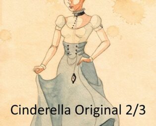 Steampunk Cinderella ORIGINAL by SerenityJamesArt steampunk buy now online