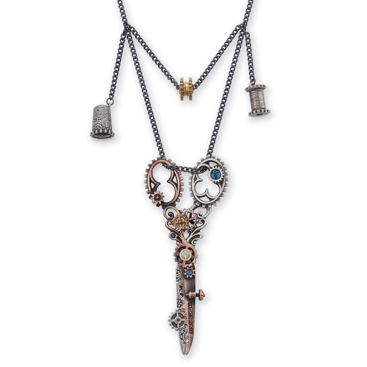Steampunk Precision Warp Shears Necklace steampunk buy now online