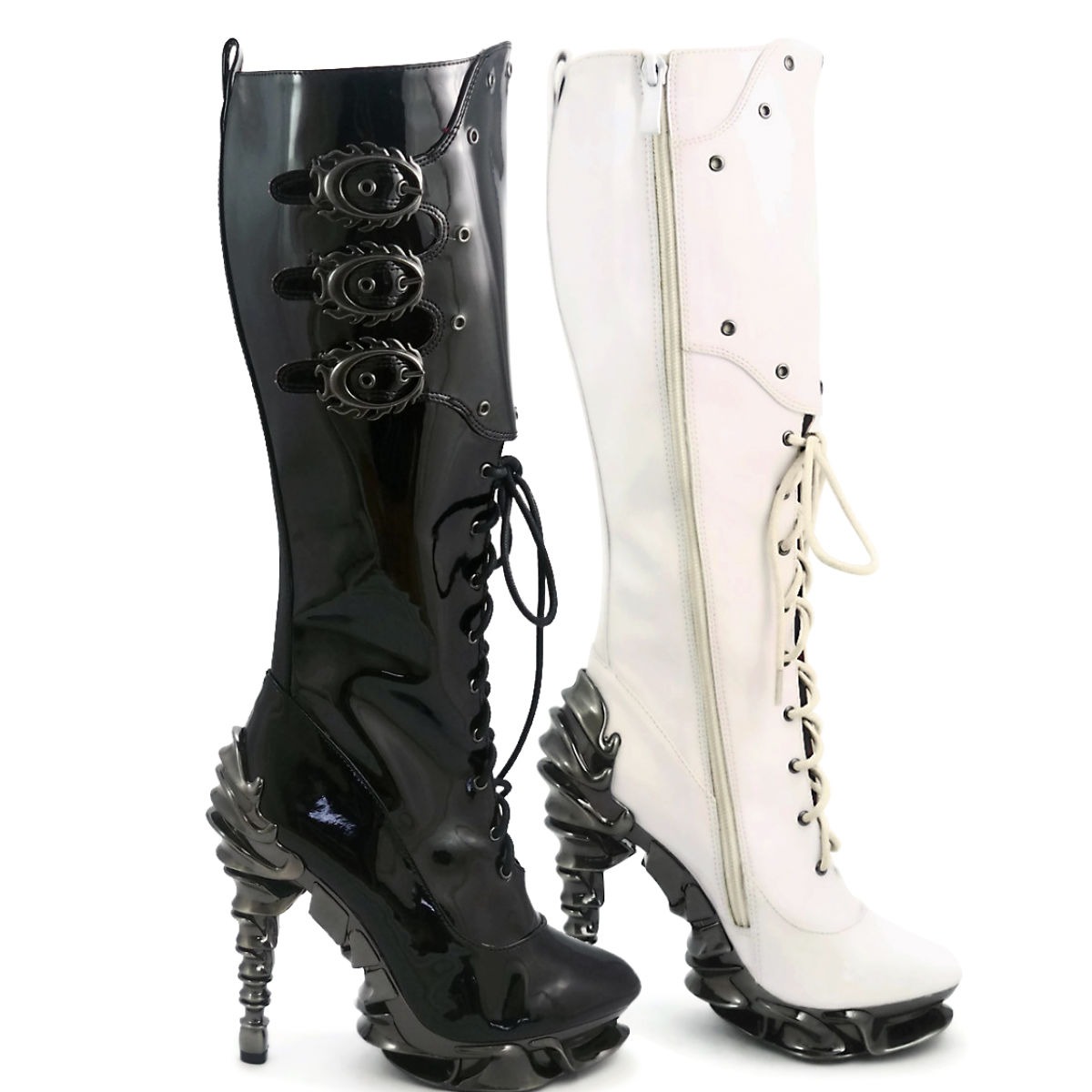 Hyperion Spine-Heel Boots steampunk buy now online