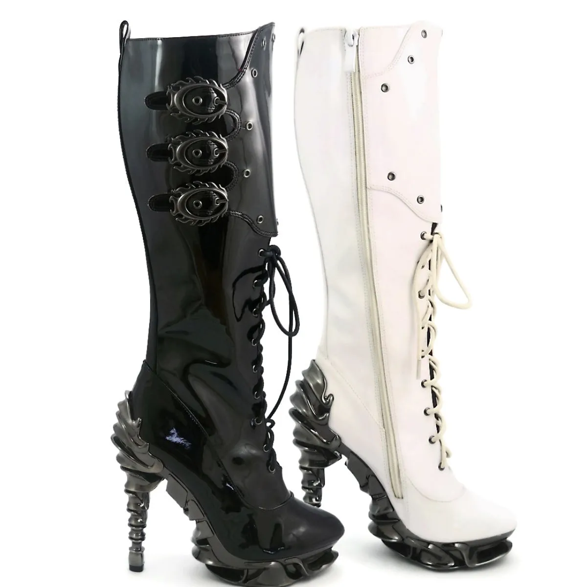 Hyperion Spine-Heel Boots steampunk buy now online