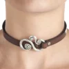 Leather Choker Bracelet steampunk buy now online Leather Choker Bracelet steampunk buy now online