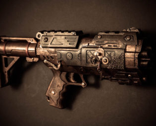 The Coercive Principle - Steampunk replica gun by BunkerC steampunk buy now online