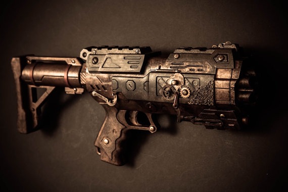 The Coercive Principle - Steampunk replica gun by BunkerC steampunk buy now online