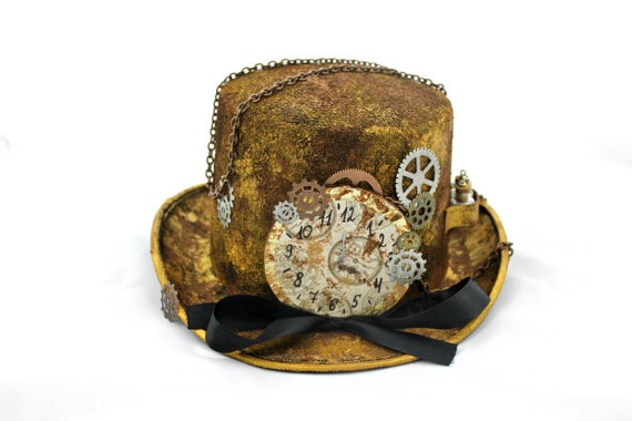 Top Hat by DecorByAlevtyna steampunk buy now online