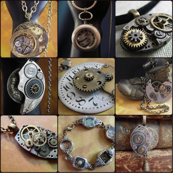 How to Create Steampunk jewelry tutorial - Steampunk DVD - The art of Creating Steampunk Jewelry - DVD Set by steampunkjunk steampunk buy now online