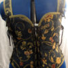 Odd Bodkin Sweetheart Goddess Bodice in Blue Tapestry Floral - Made to Order - blutap17 by OddBodkinShop steampunk buy now online