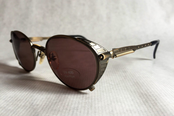 Jean Paul GAULTIER 56 - 4174 Vintage Sunglasses New Unworn Deadstock by FRENCHPARTOFSWEDEN steampunk buy now online