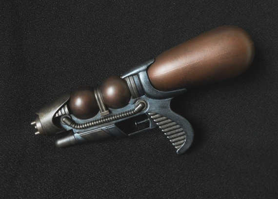 Steampunk Raygun Pistol Gun Fantasy Sci-Fi Cosplay Larp by SteampunkRelics steampunk buy now online