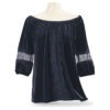 Black Velvet & Lace Top steampunk buy now online